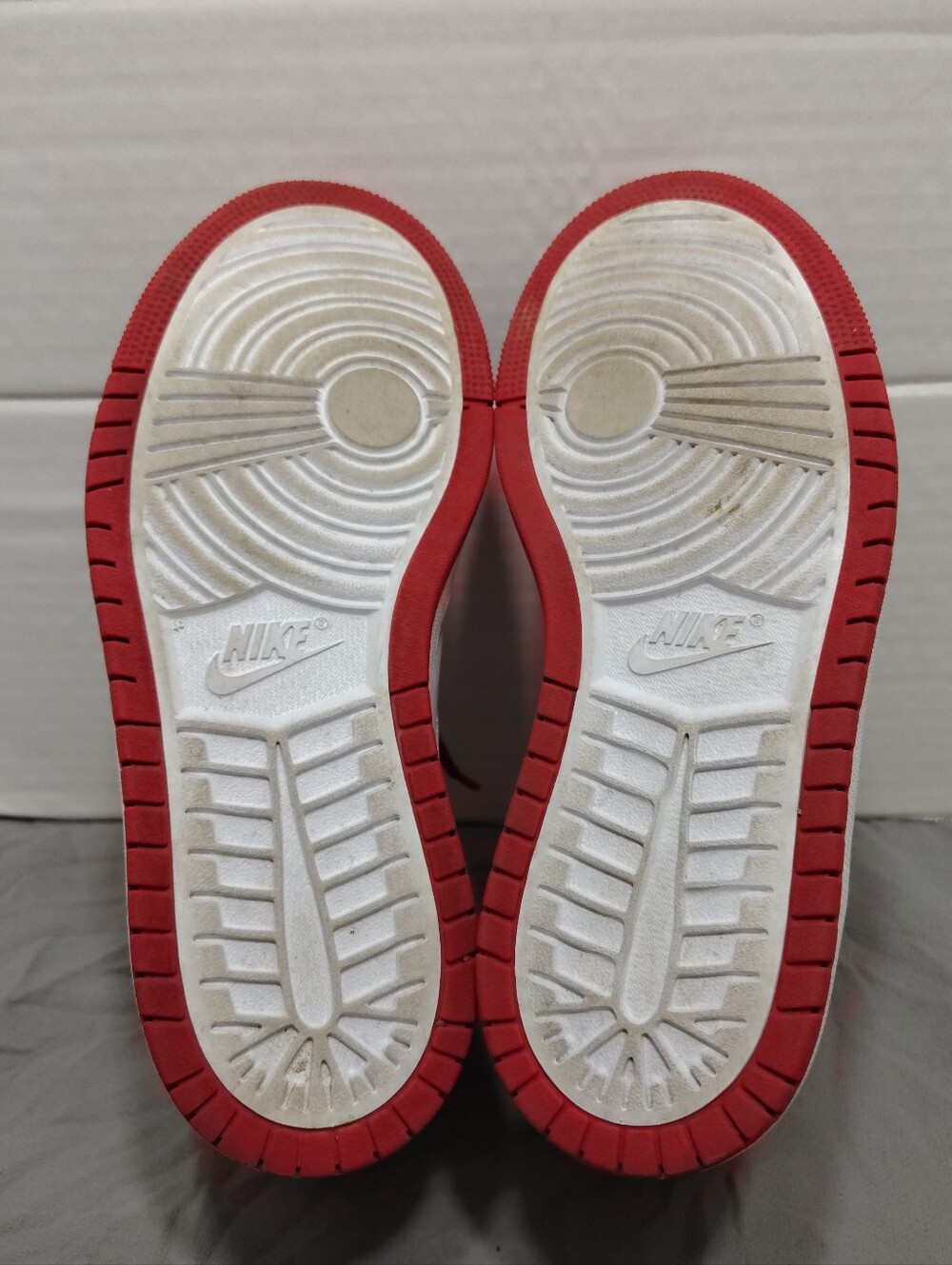 Air Jordan 1 Mid High Zoom Air, Women # 8 US, CMFT Fire Red Hot Curry - Picture 2 of 10